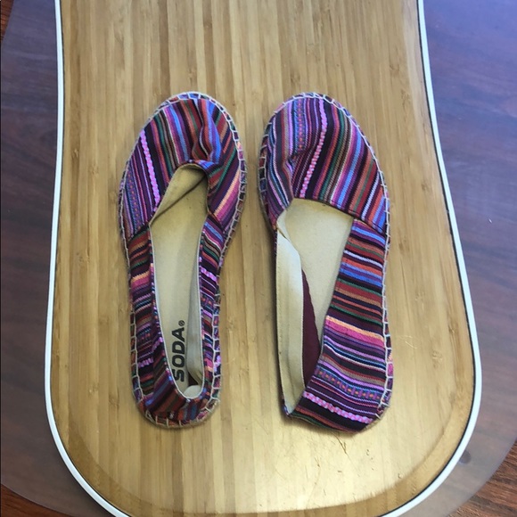Soda Shoes - Soda Espadrille Flats